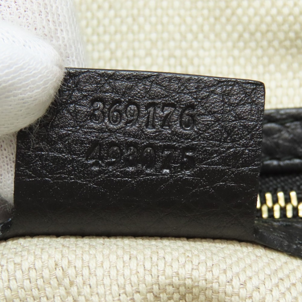 Gucci Soho Interlocking GG Handbag Leather - Picture 7 of 11